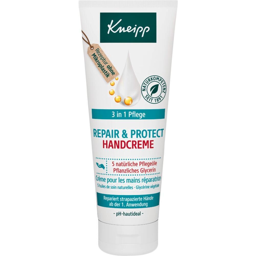 Eine Tube Kneipp Handcreme für Reparatur und Schutz.